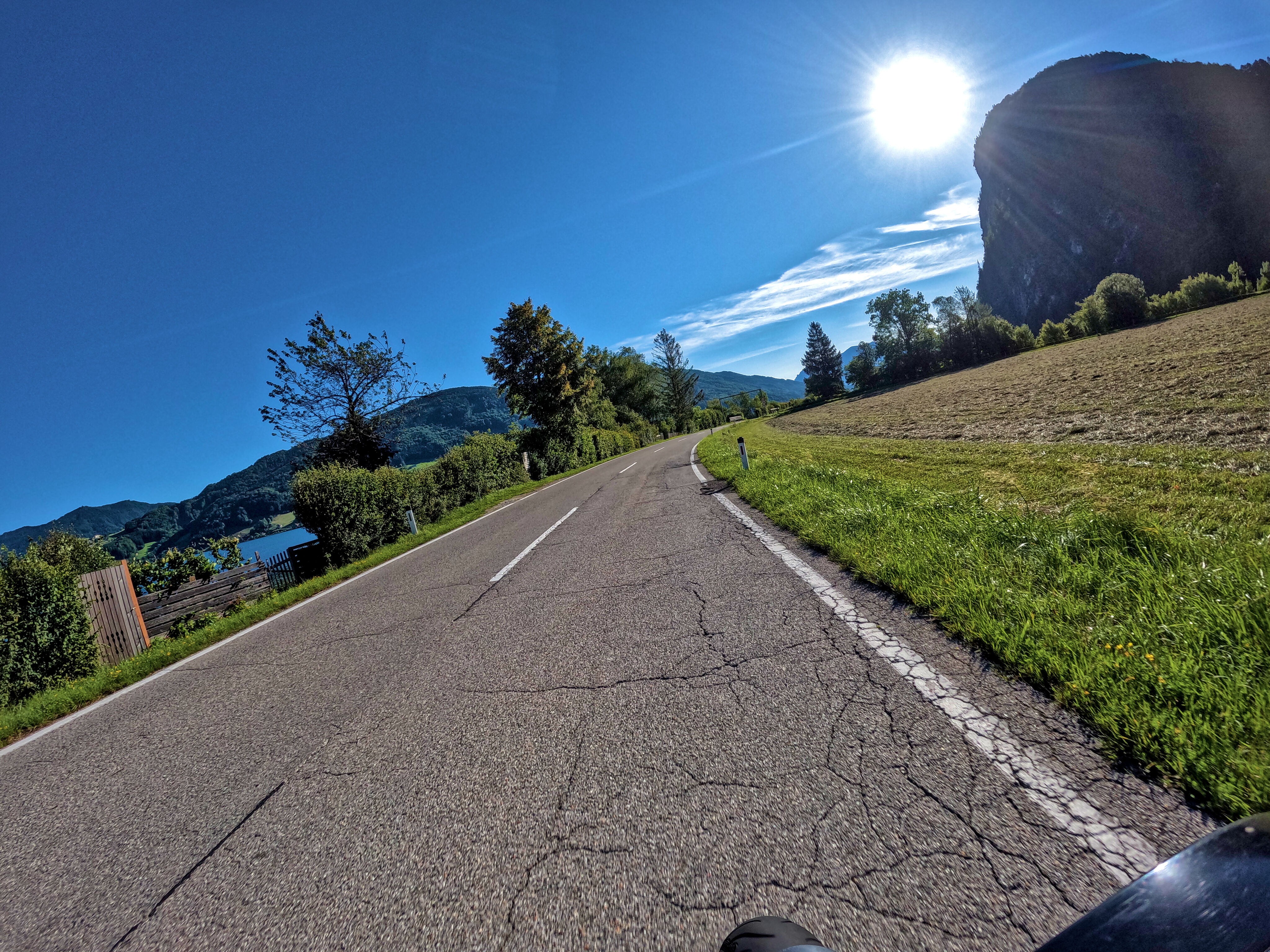 Links: Mondsee, rechts: Kienberg