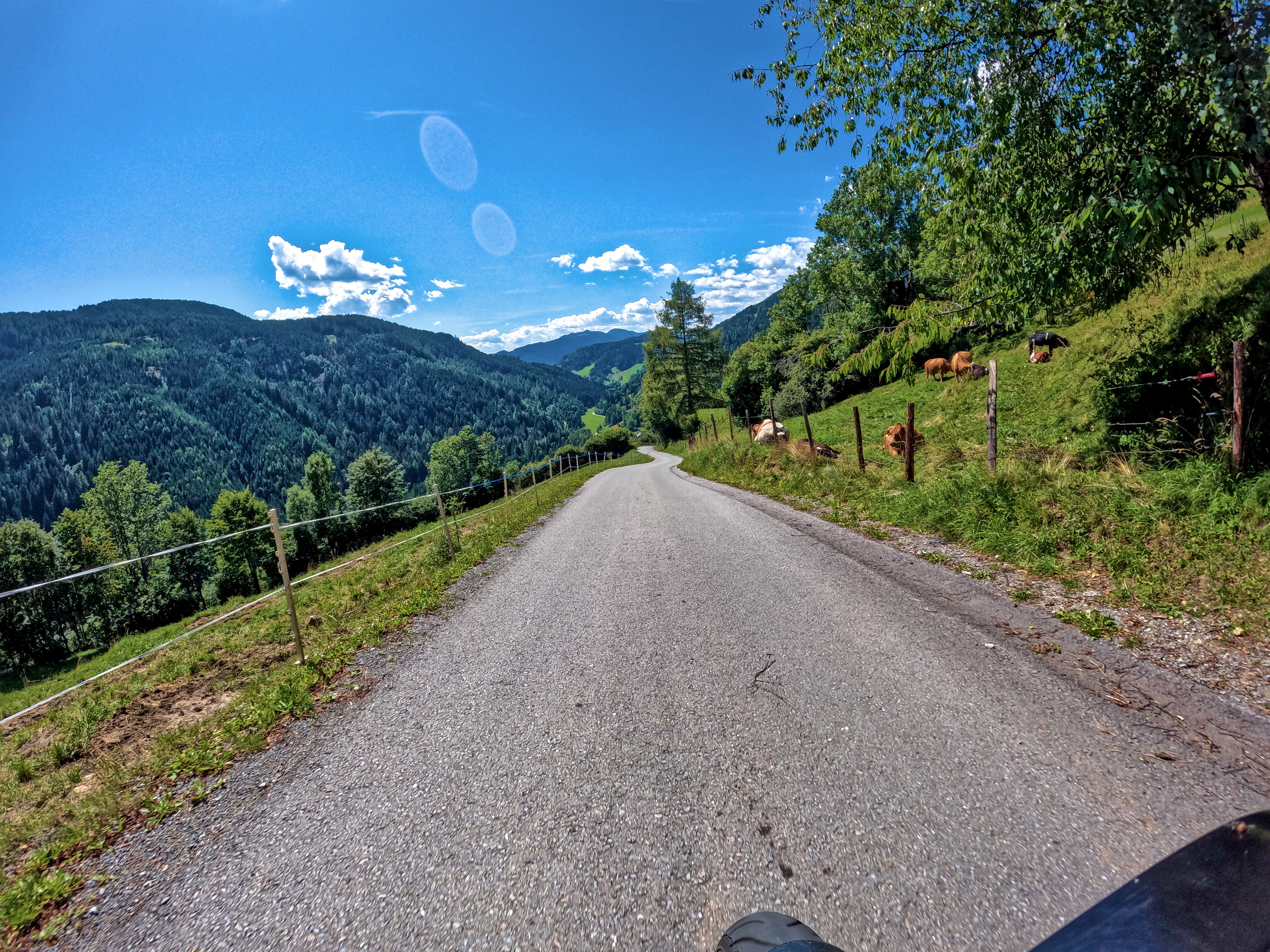 Kleine, schmale Straßen