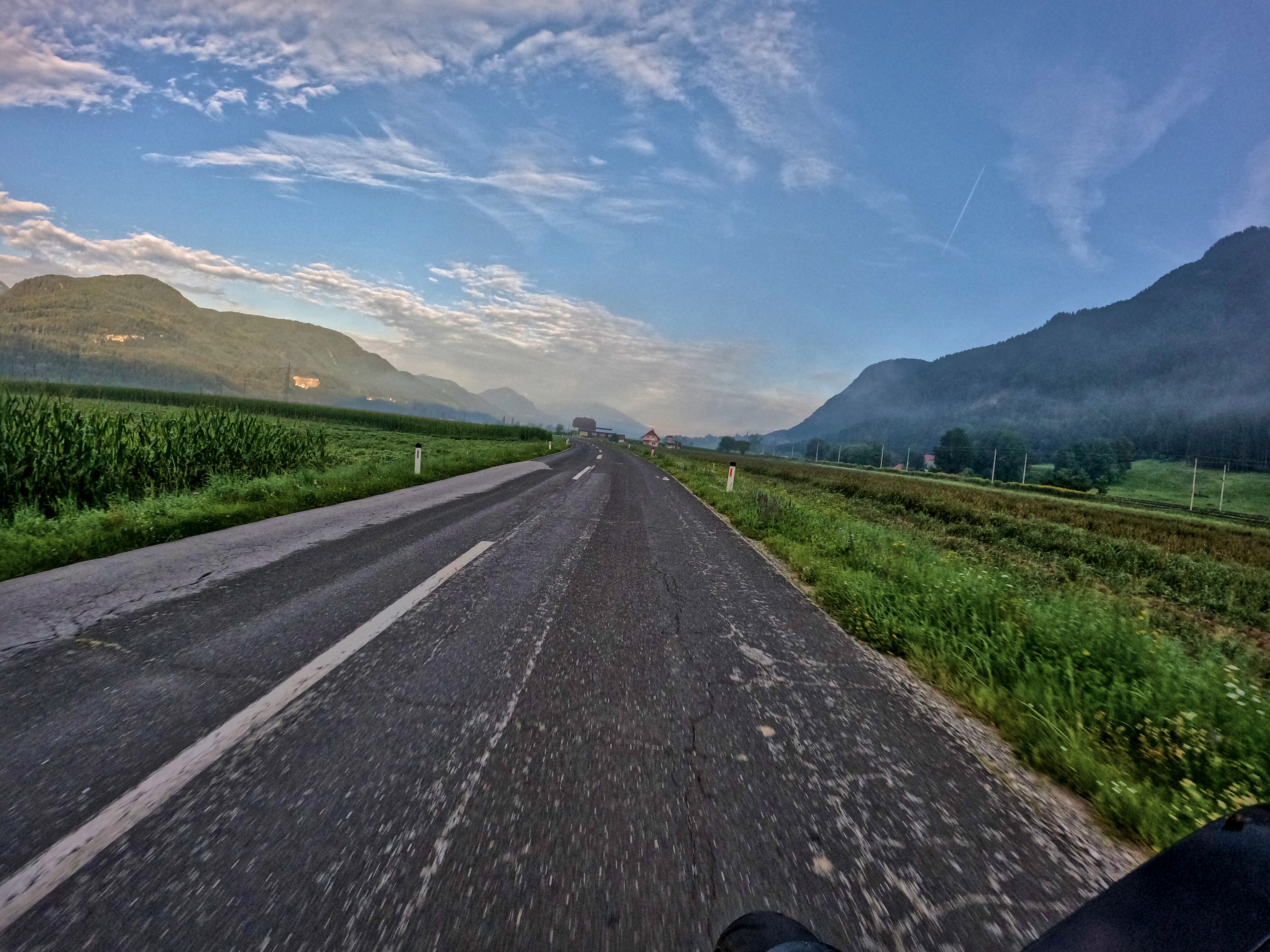 … Wolken hindurch …