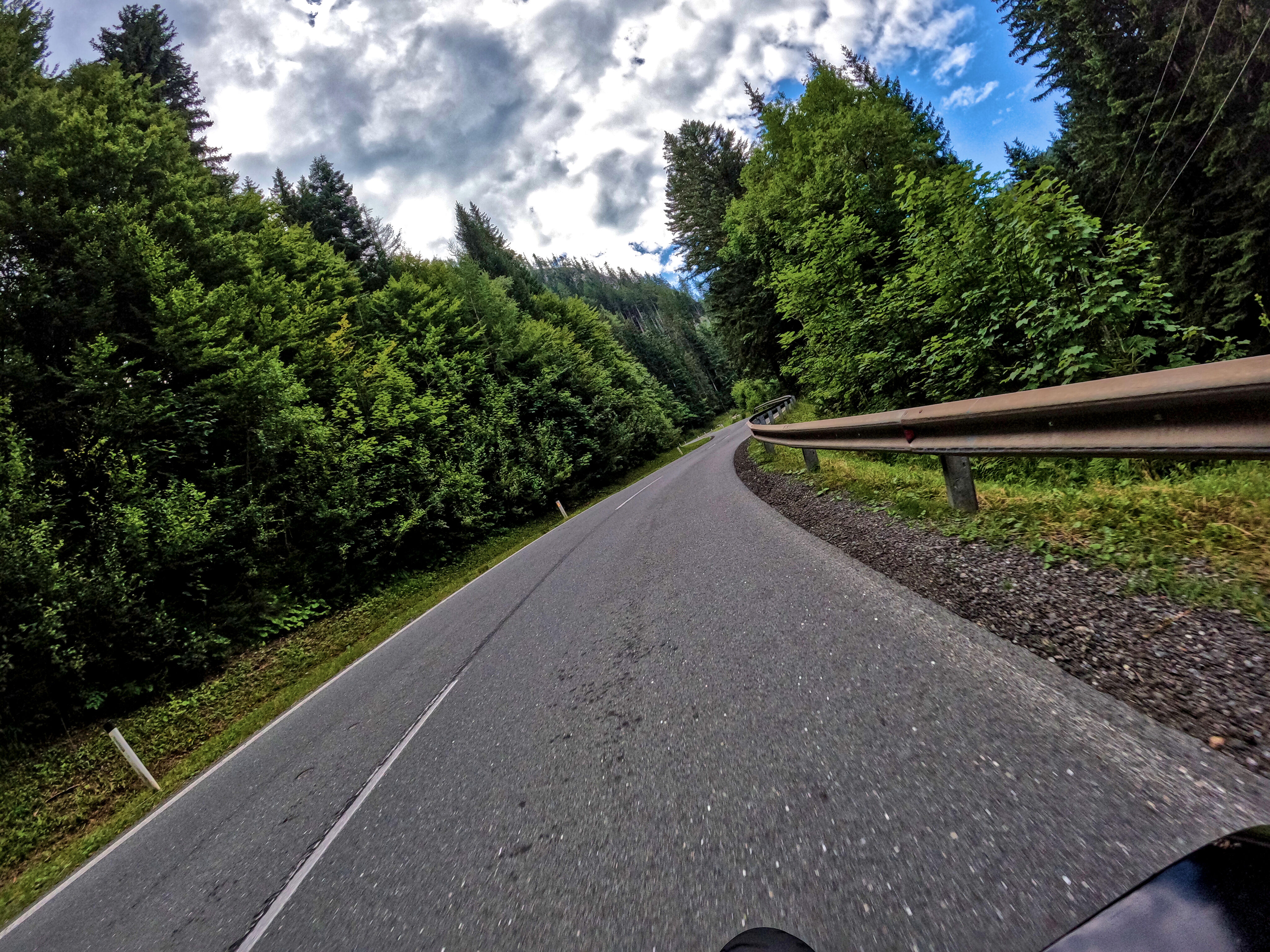 … wurde es wieder bergiger.