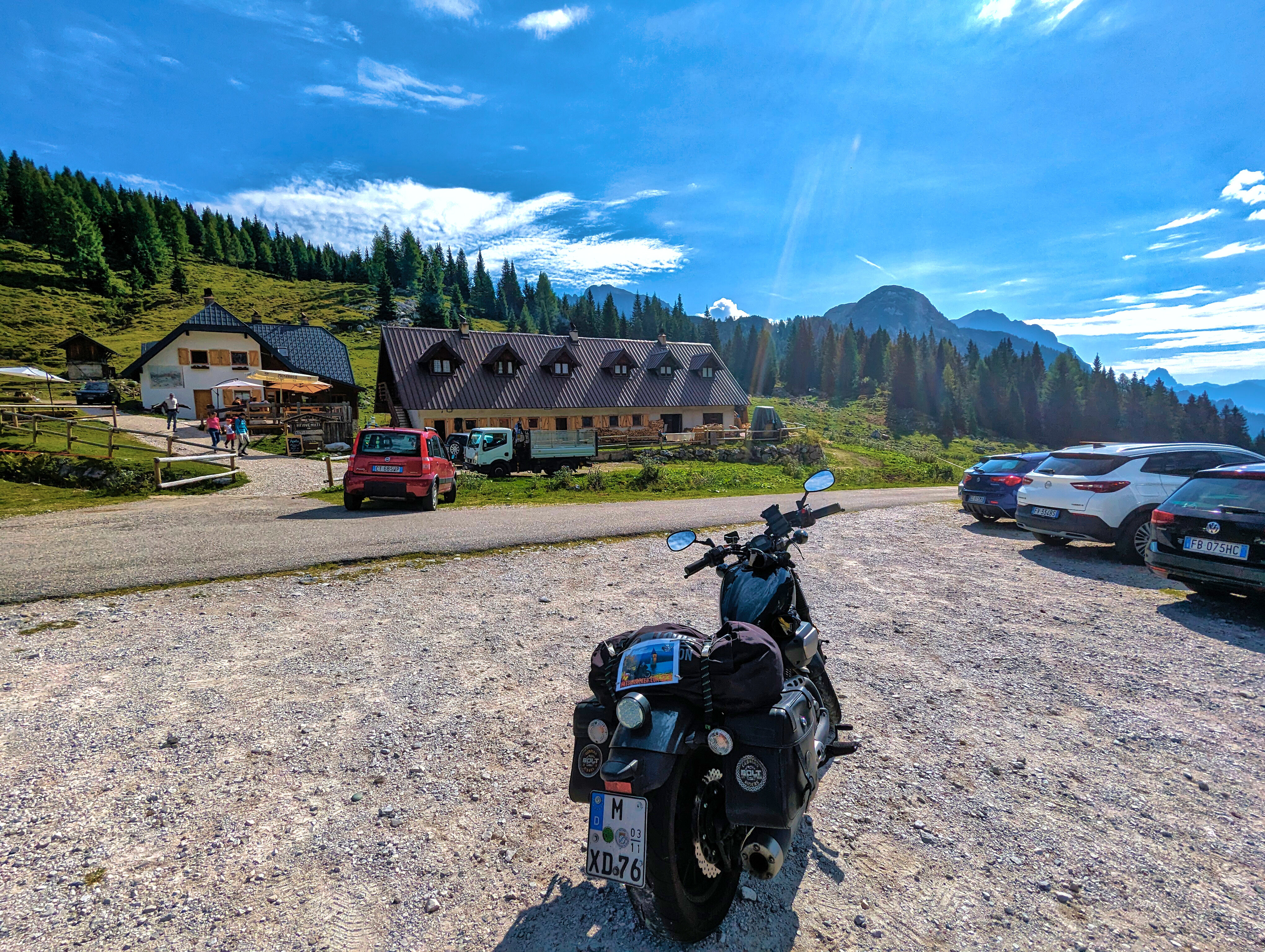 PK-Nachweis 7, Passo del Cason-di-Lanza (Lanzenpass)