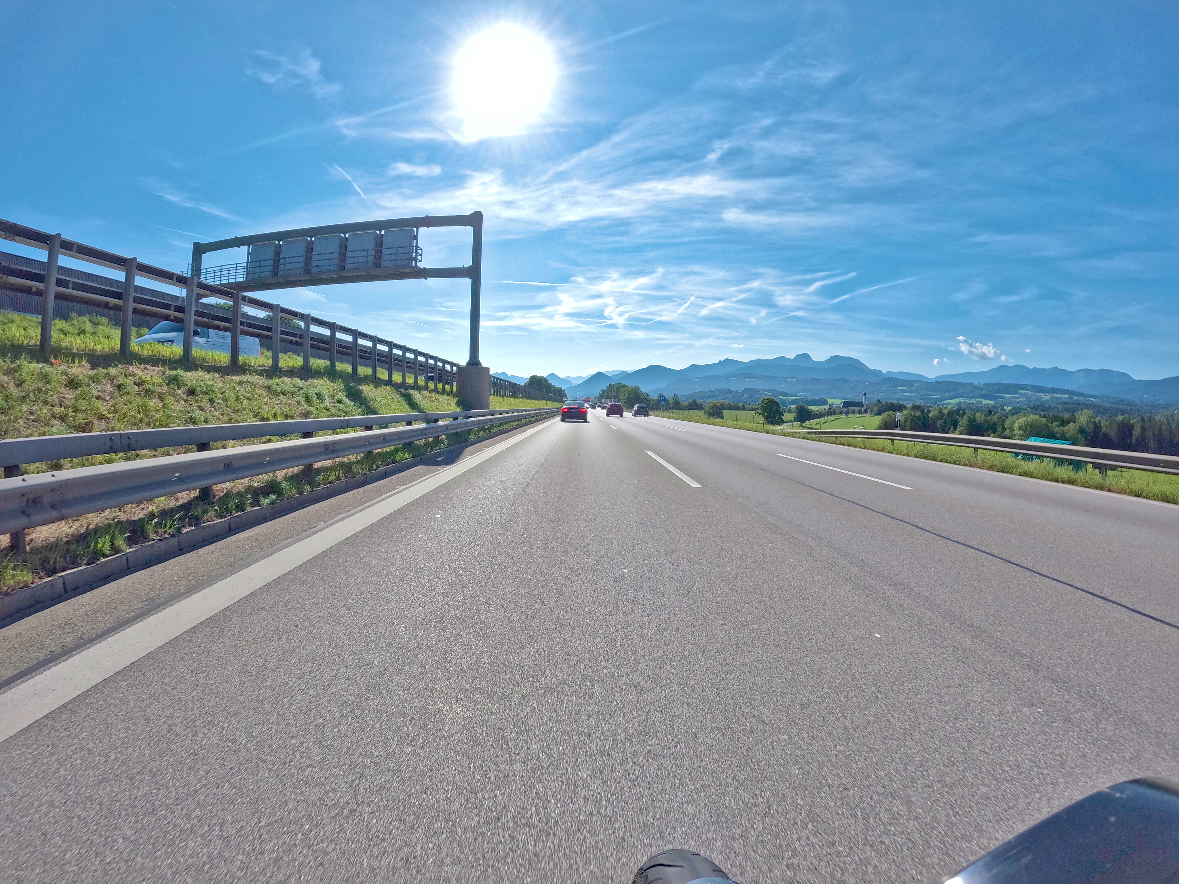 Ausblick Irschenberg A8