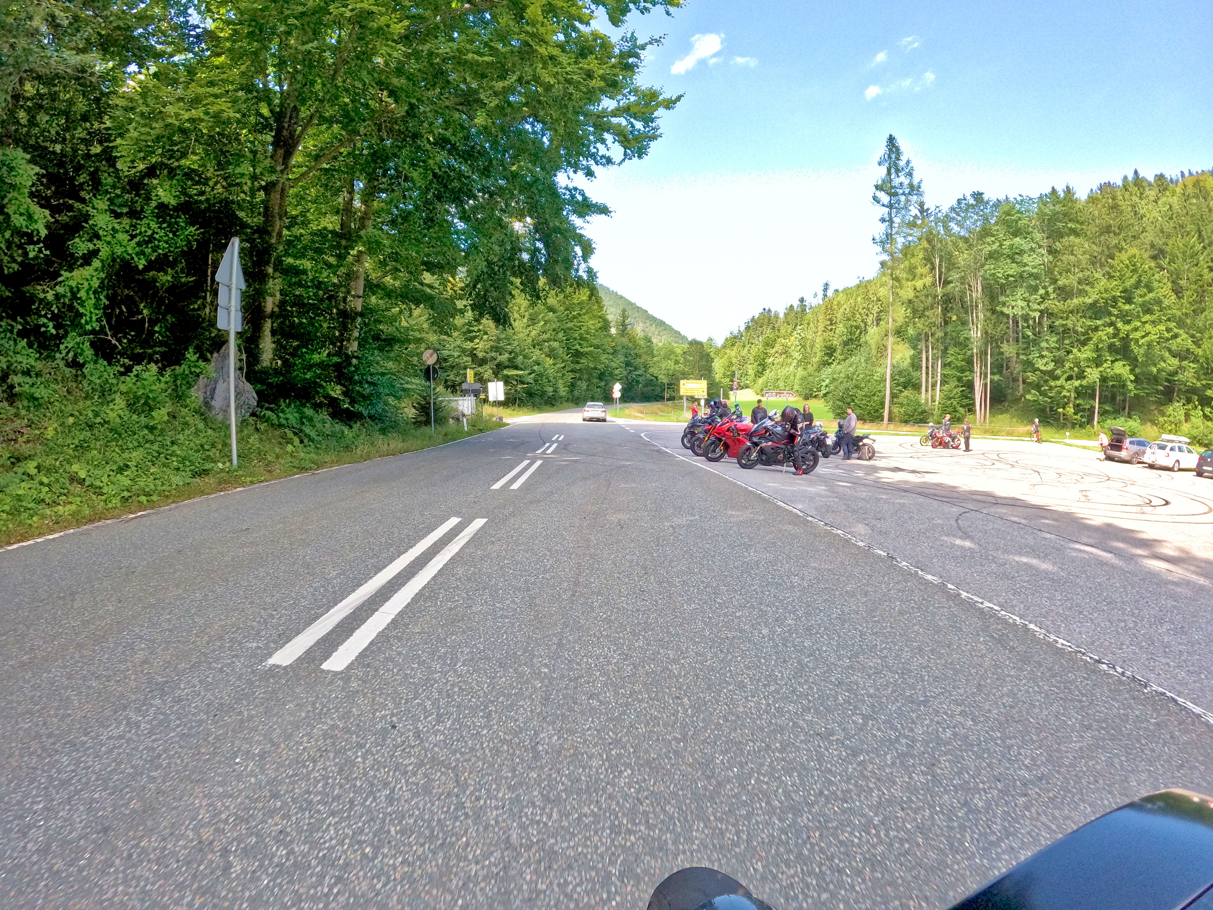 … oft die Polizei.