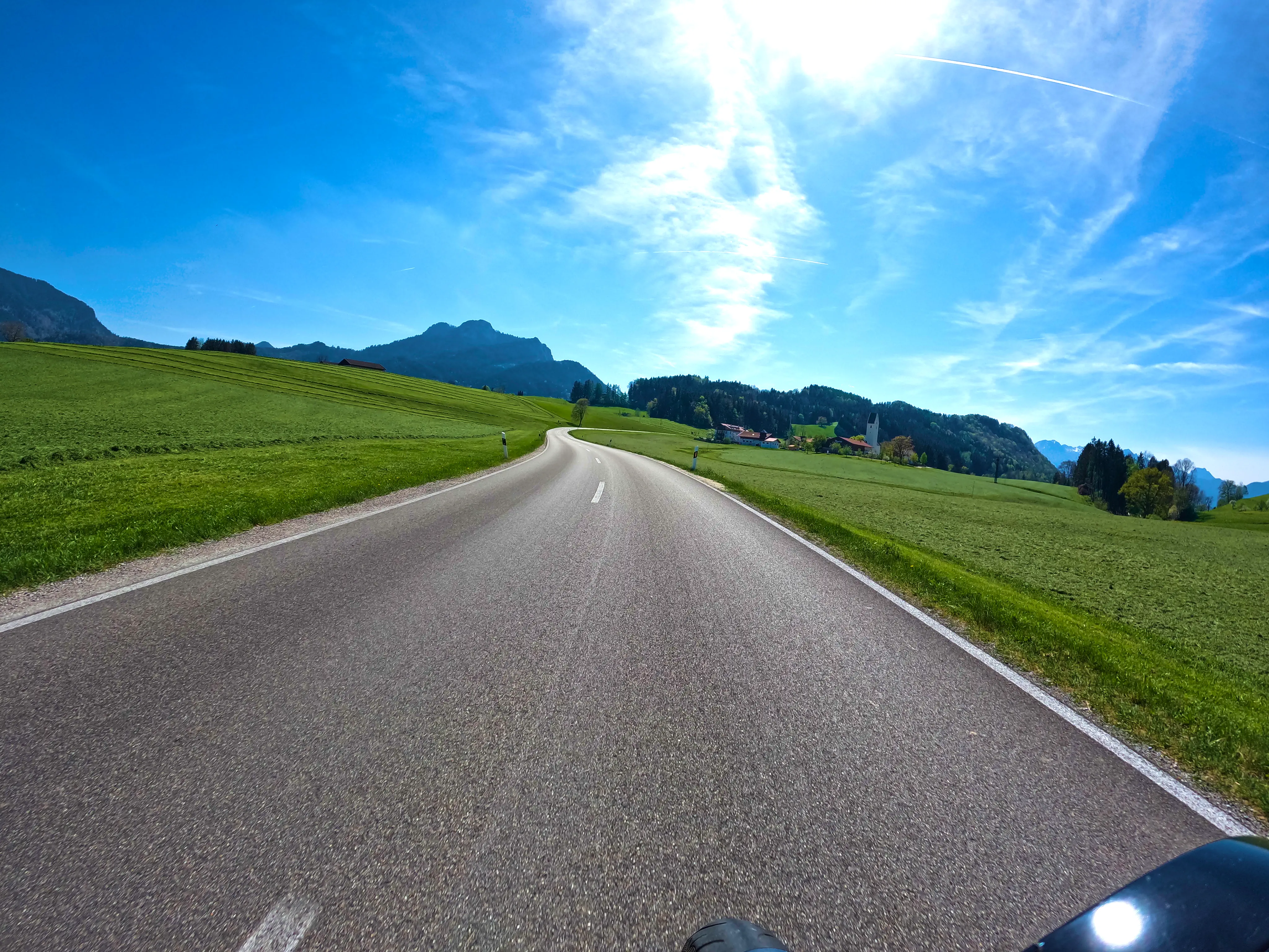 Entspannt Richtung Heimat.