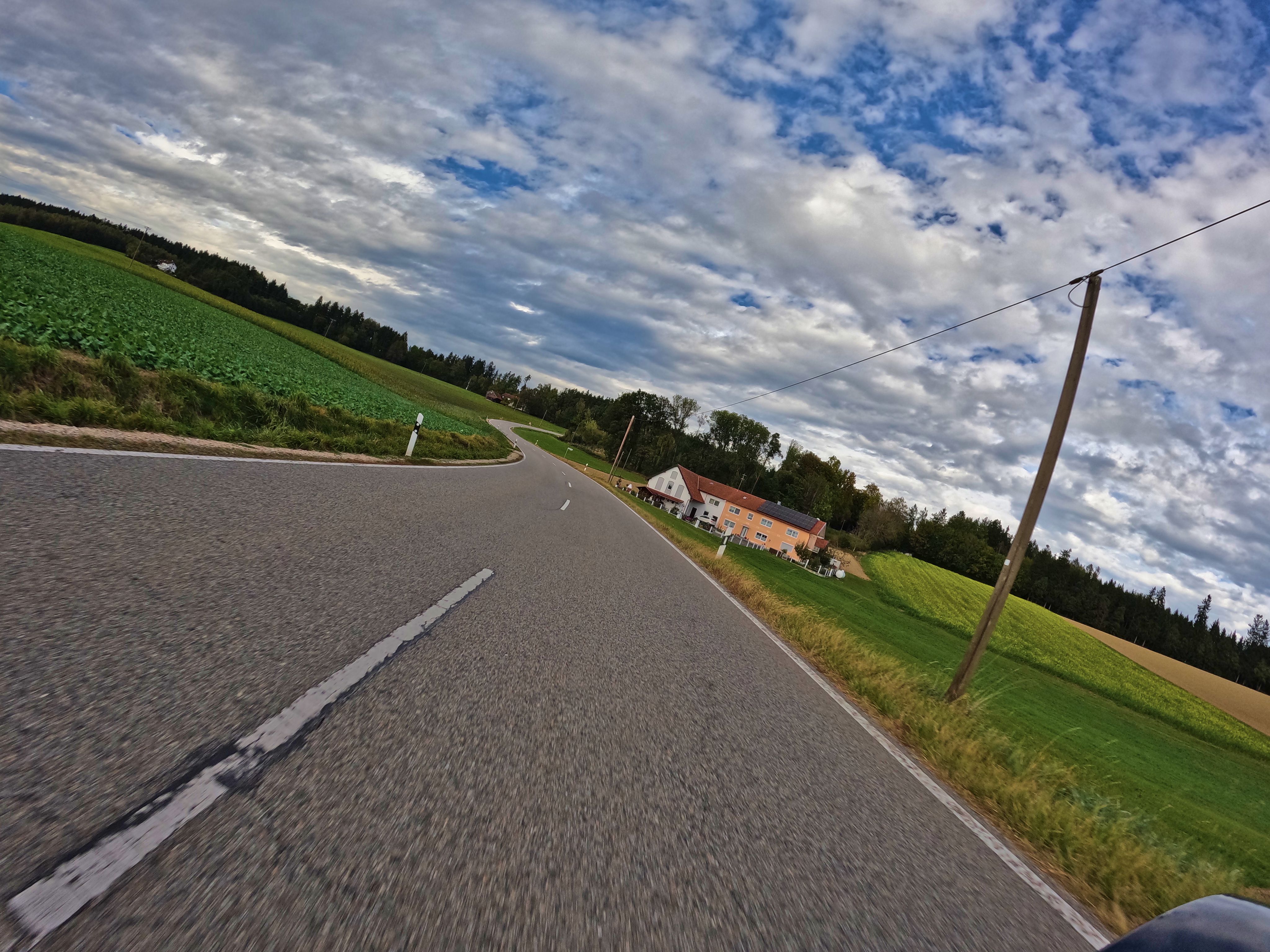 Angenehme Kurven, kein Verkehr