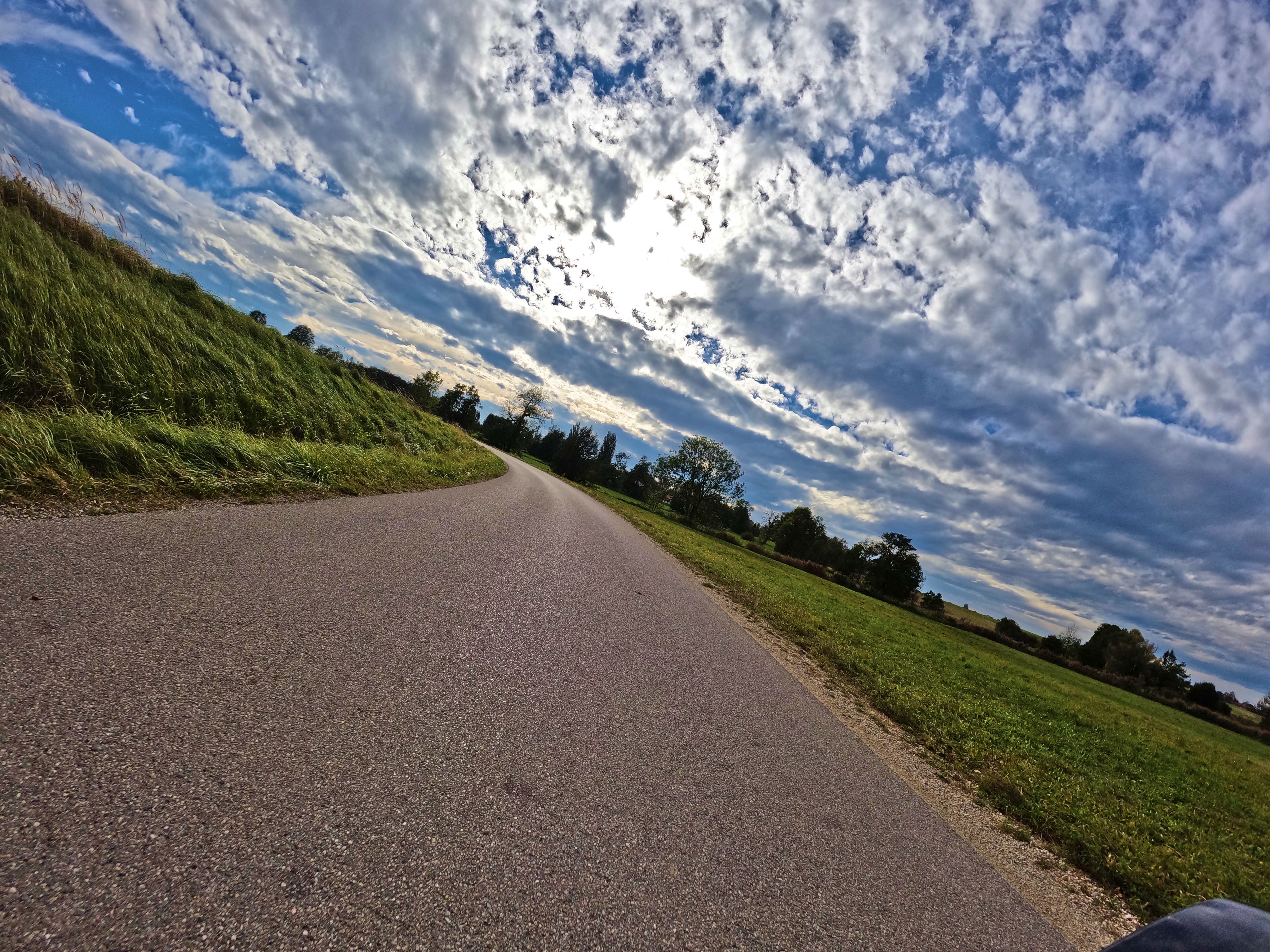 Ein wenig der Sonne entgegen