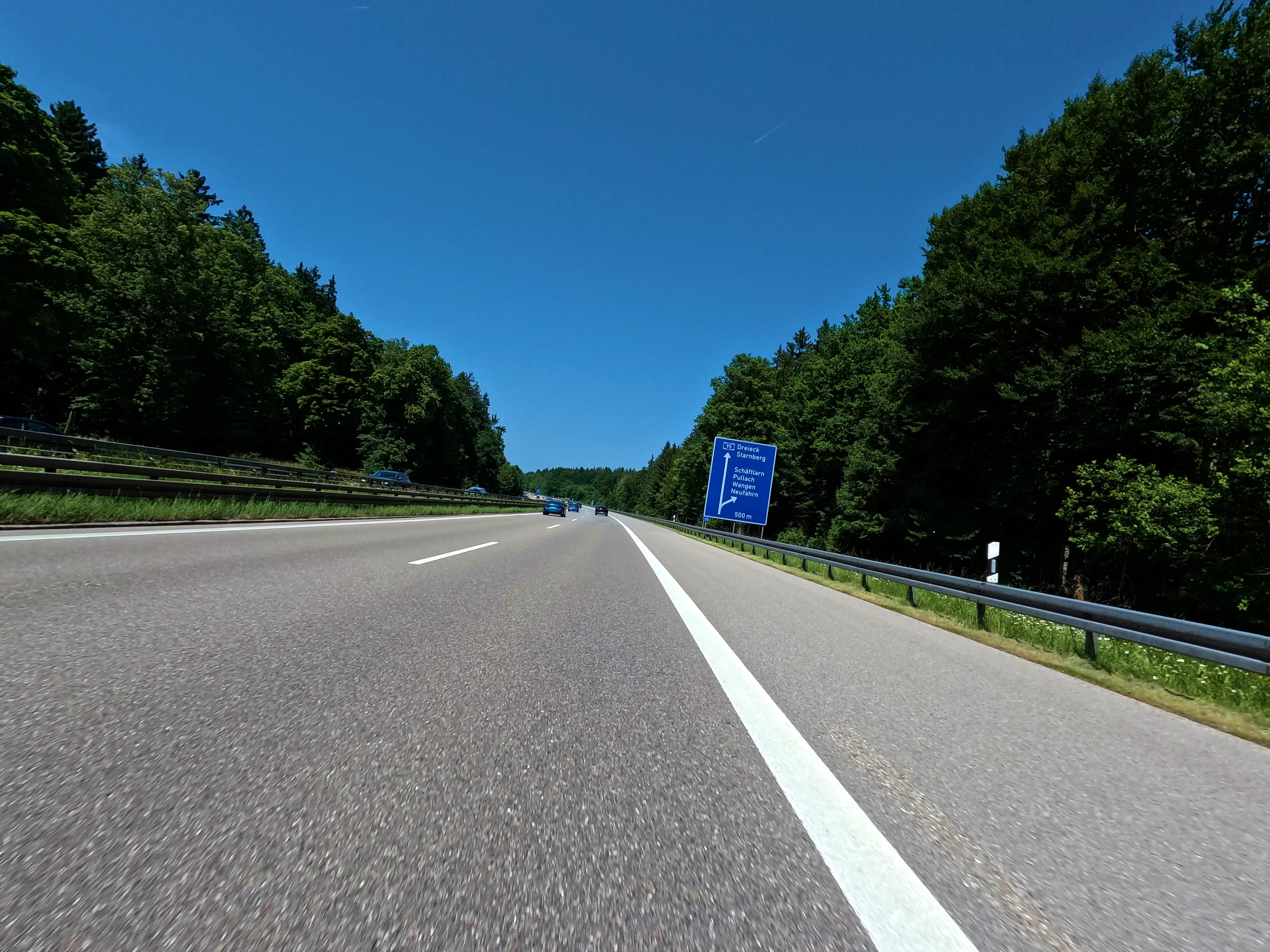 Weiter auf der Autobahn