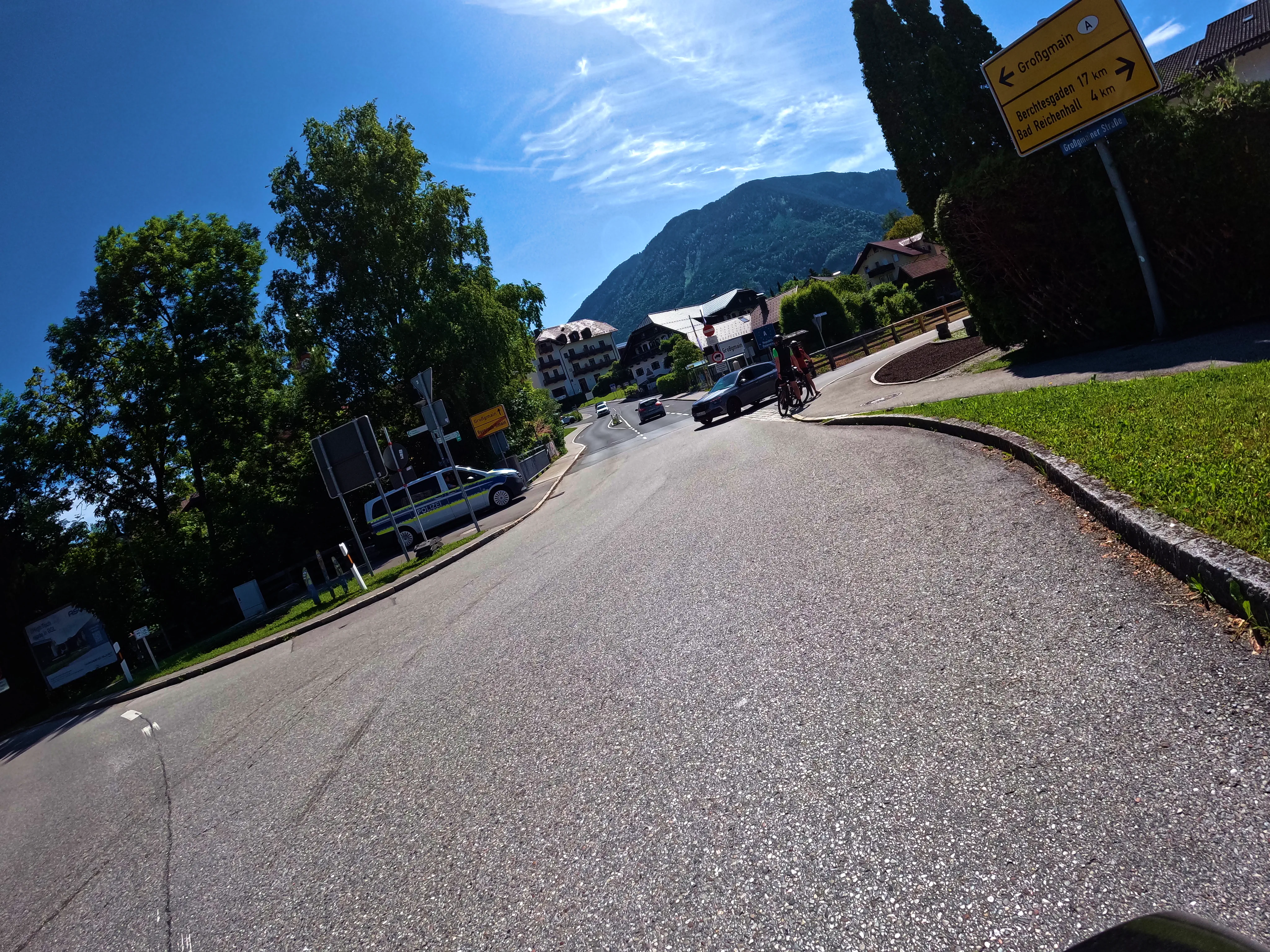 Grenzkontrolle Bayerisch Gmain