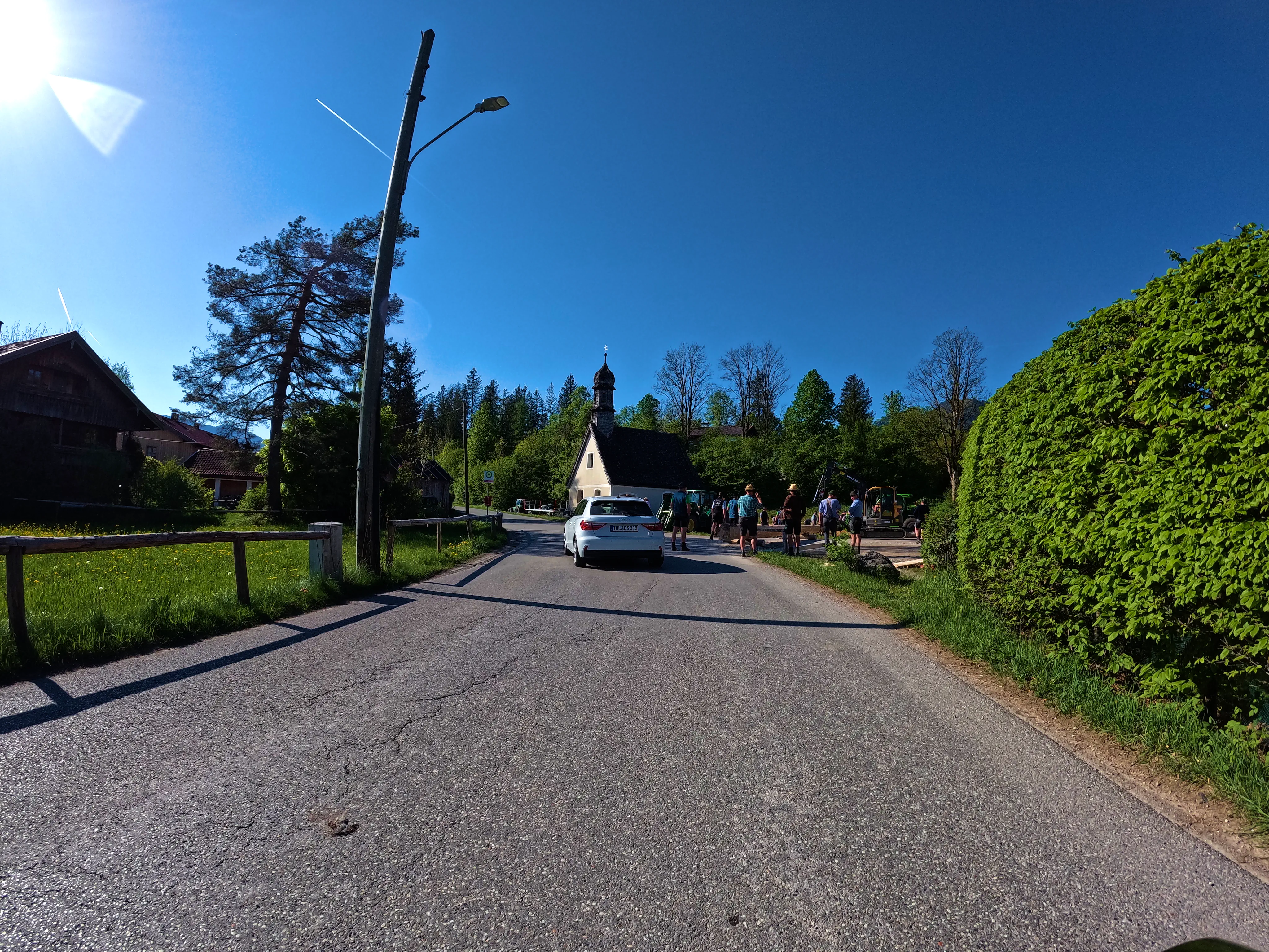 Maibaum steht noch nicht