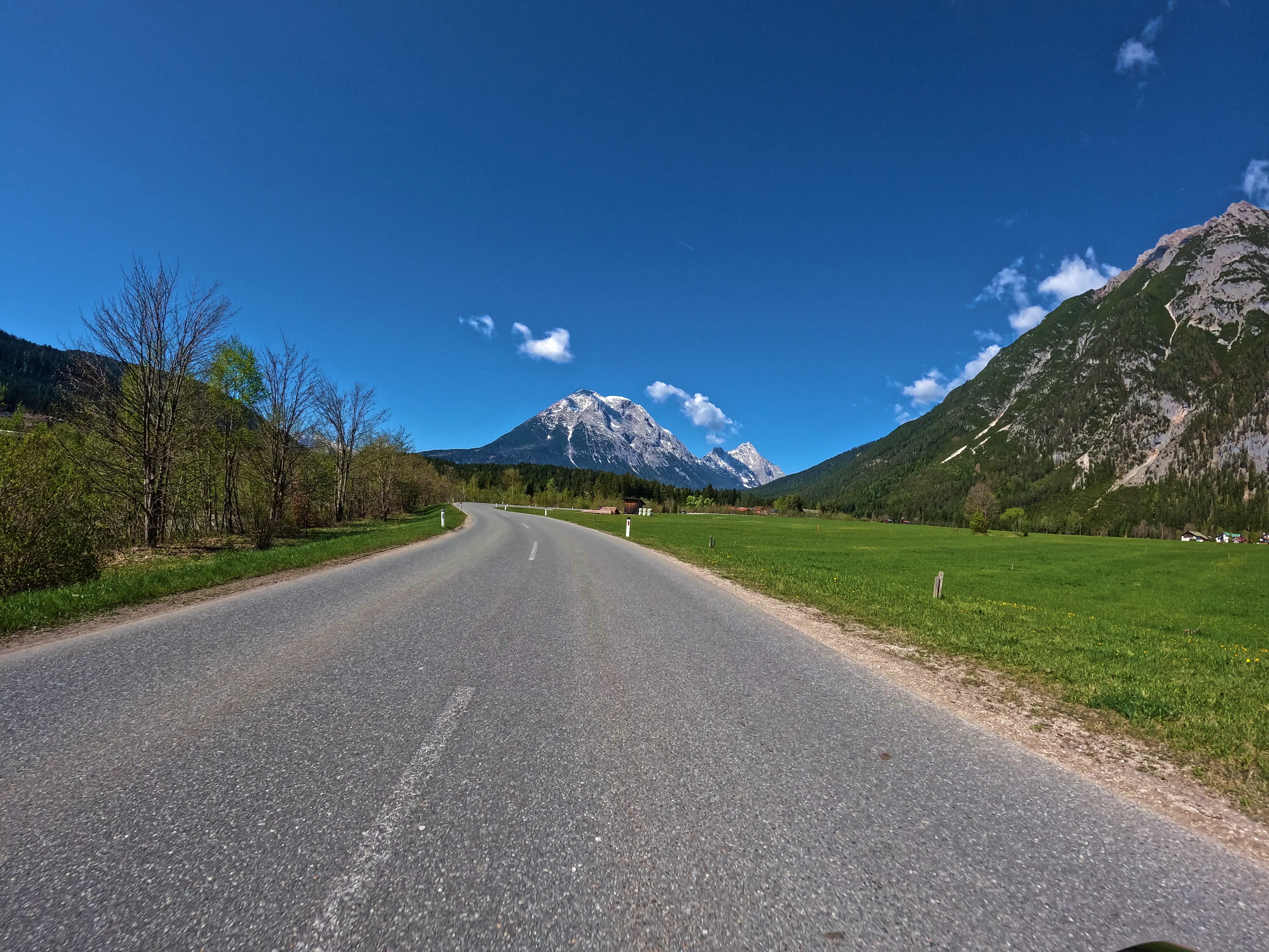 … beeindruckende Bergkulisse.