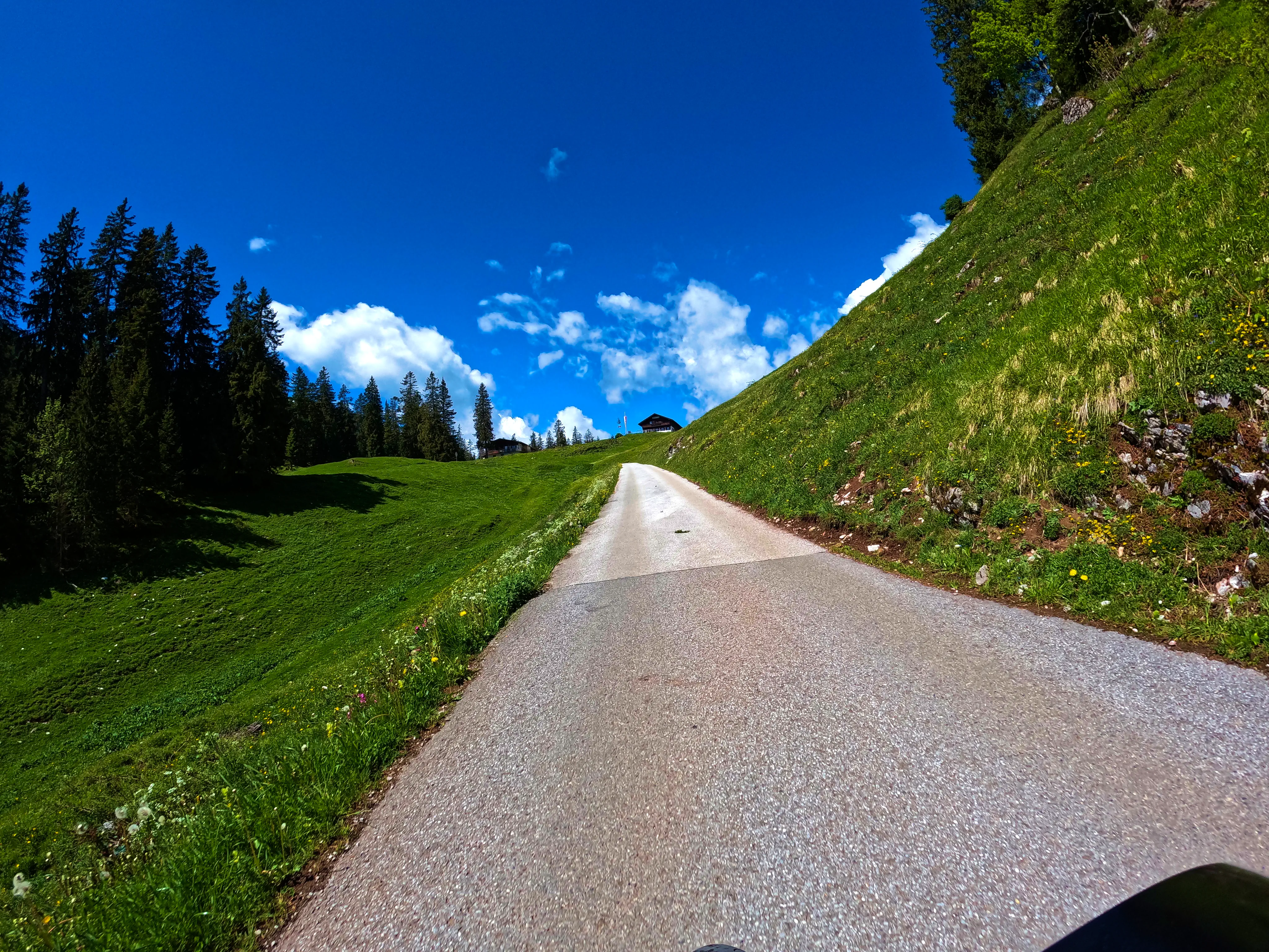 Mautstraße rauf zur Ackernalm